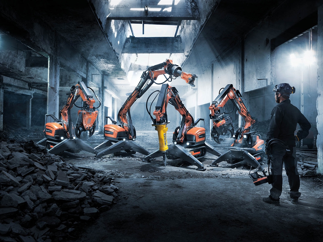 Molson appointed dealer for Husqvarna DXR demolition robots