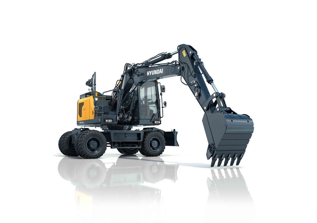 New Hyundai HW150A CR wheeled excavator