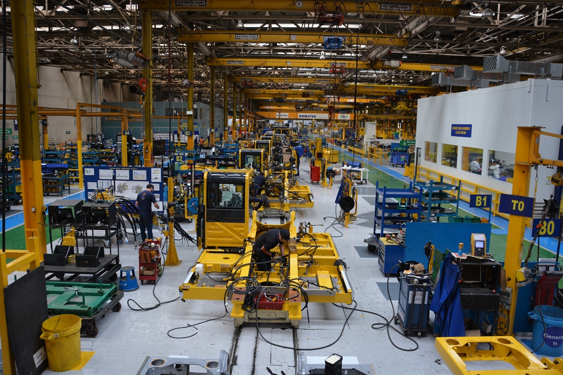 When Peter Haddock met Mr Komatsu UK