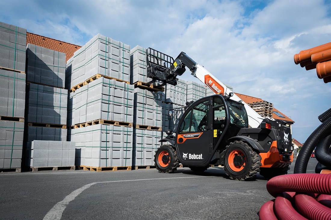 New Bobcat TL25.60 telehandler plus S86 and T86 loaders