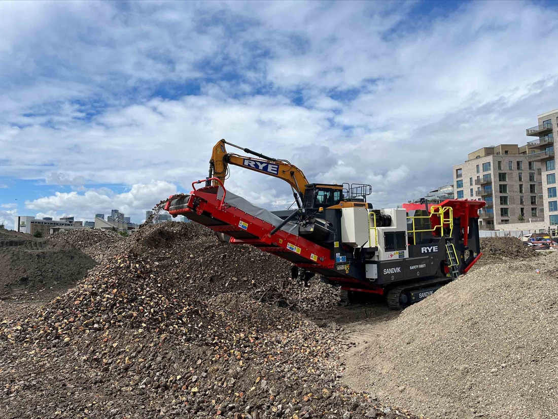 Rye Group operates Sandvik QJ241 with HVO