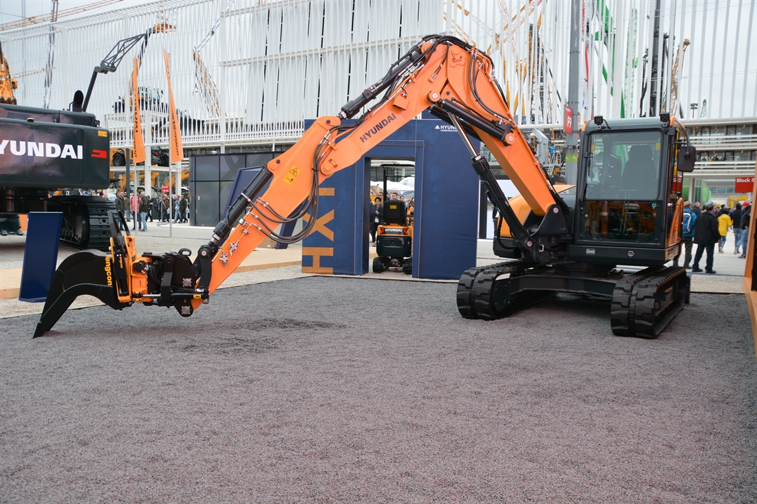 Hyundai Go Large at Bauma 2022