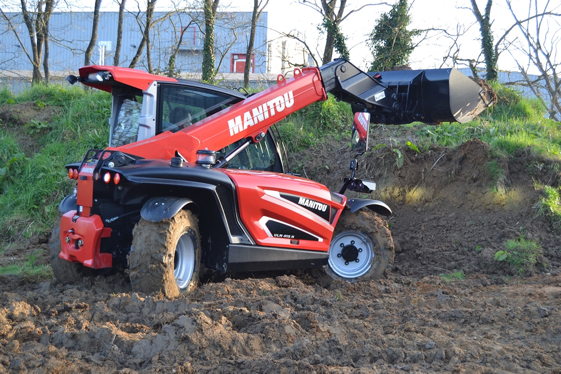 Manitou to Showcase its ULM Telehandler at Bauma