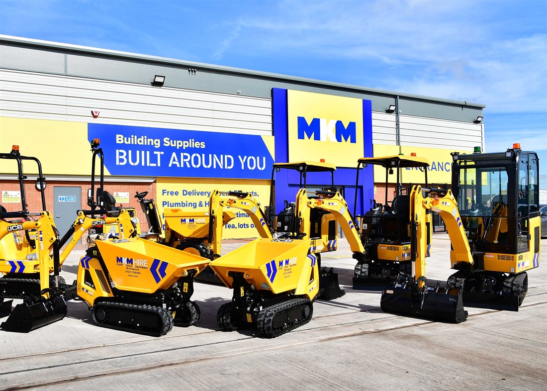 MKM enters hire market with JCB partnership