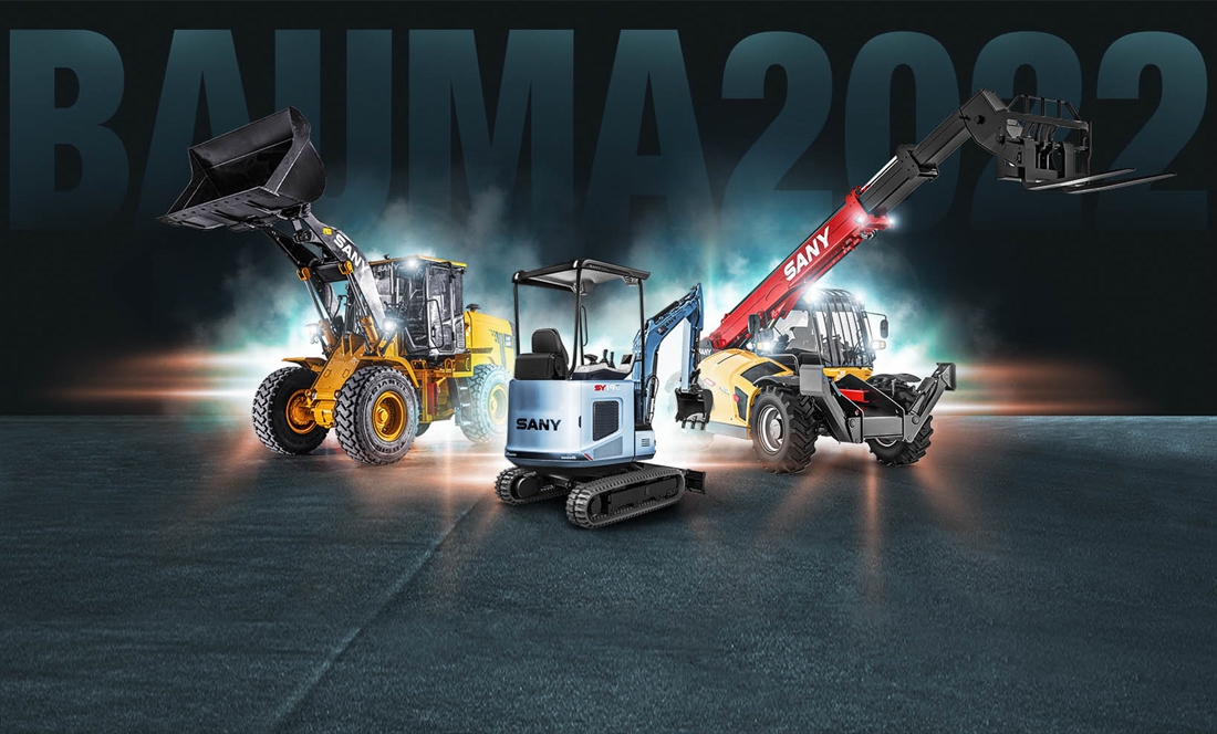 Sany at bauma 2022