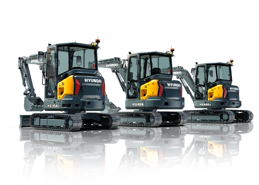 New Hyundai A-Series excavators
