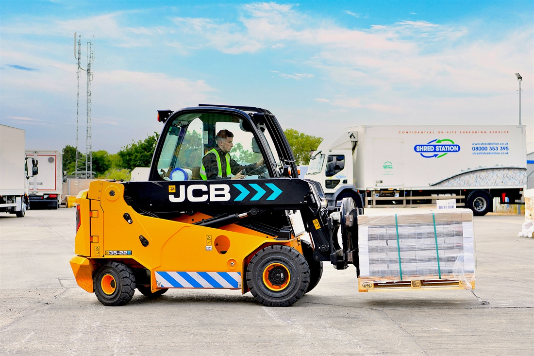 Switch to JCB electric shreds emissions