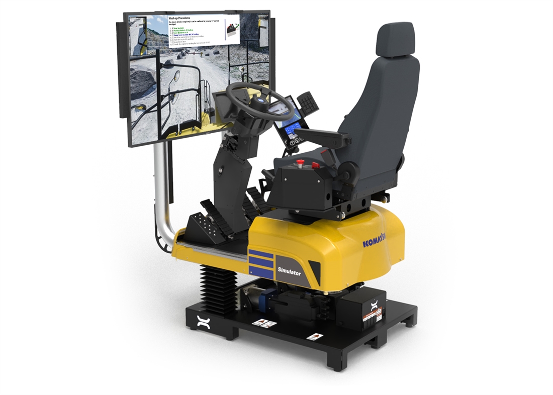 New Komatsu simulators