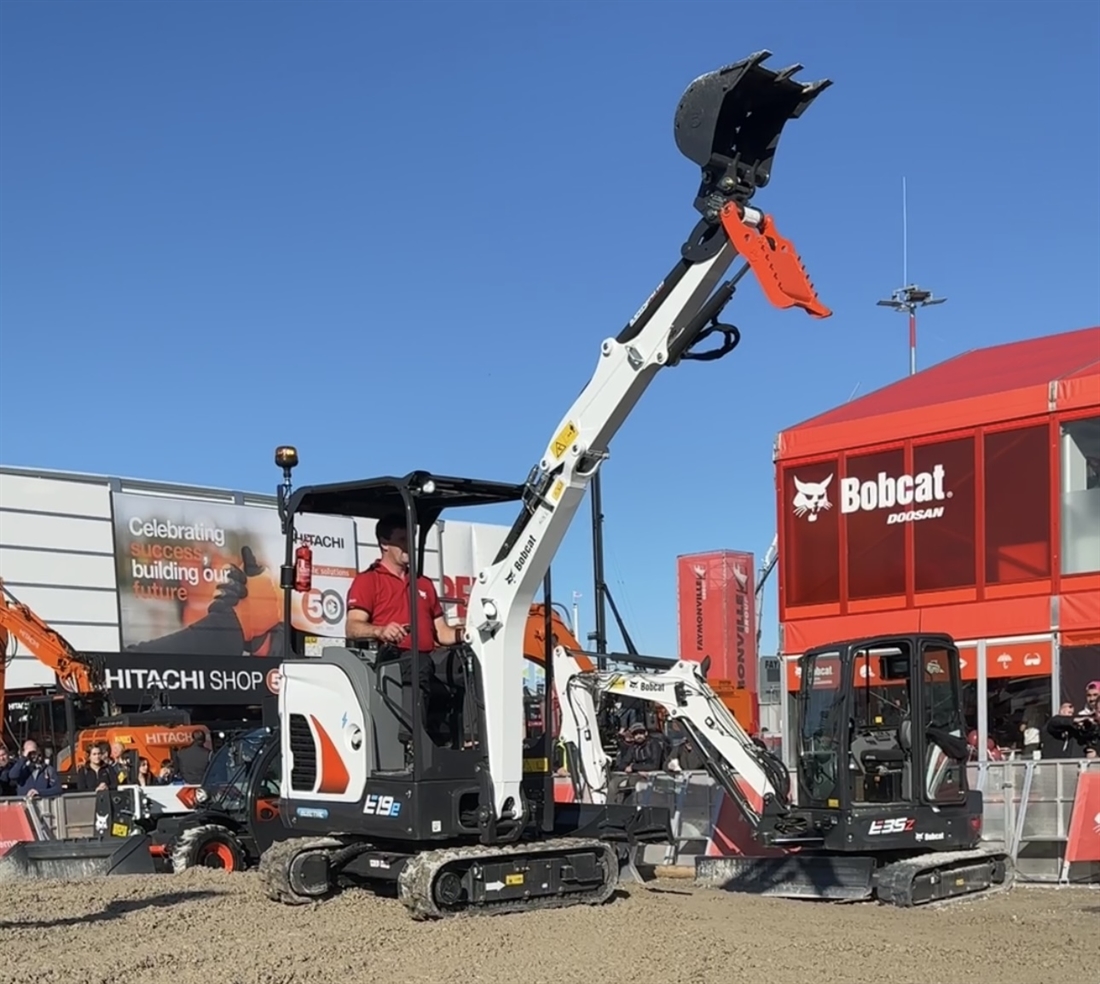 Innovation by the Bucketload from Bobcat at Bauma