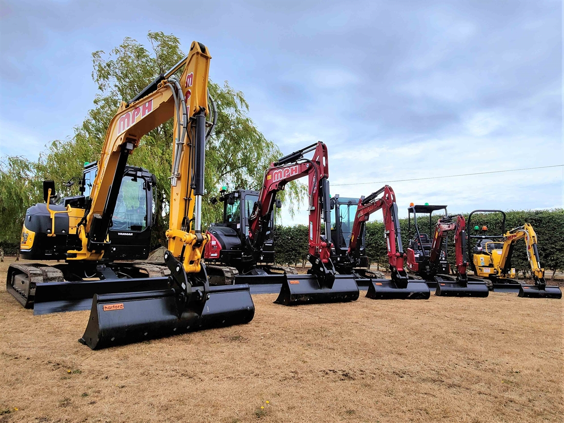 New Yanmar excavators for Monk Plant Hire