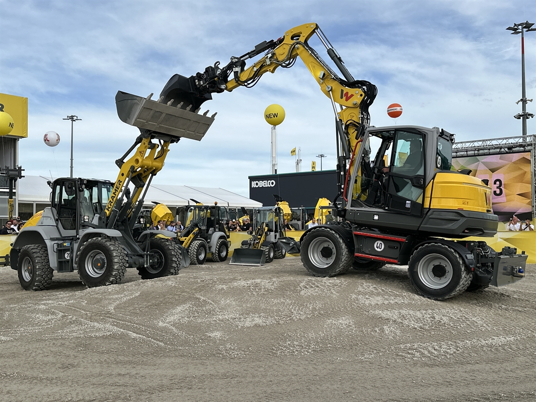 Wacker Neuson had us in a spin at Bauma