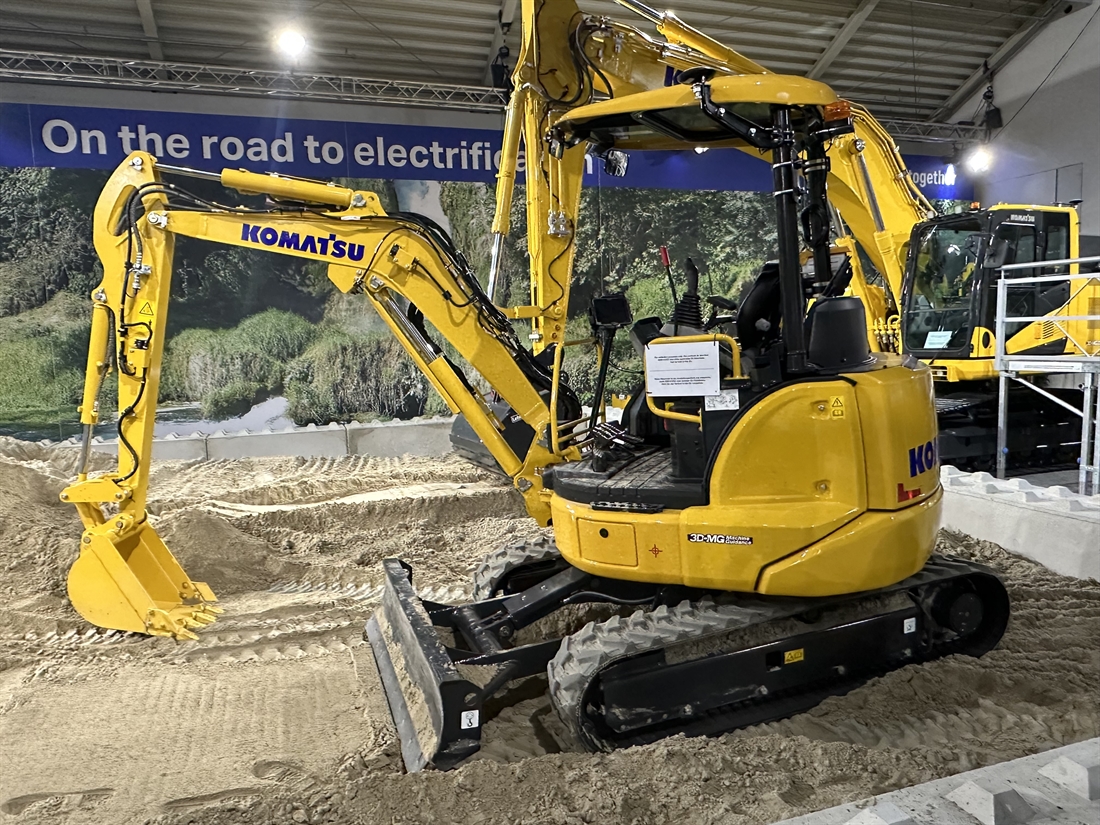 Komatsu Super Show at Bauma