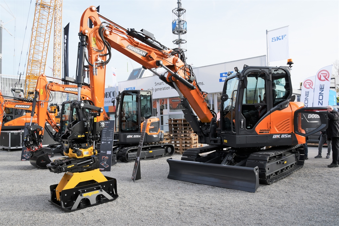 Dynamic Doosan at Bauma