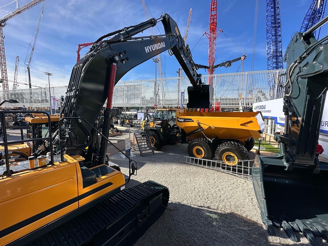 High Profile Influence with Hyundai at Bauma