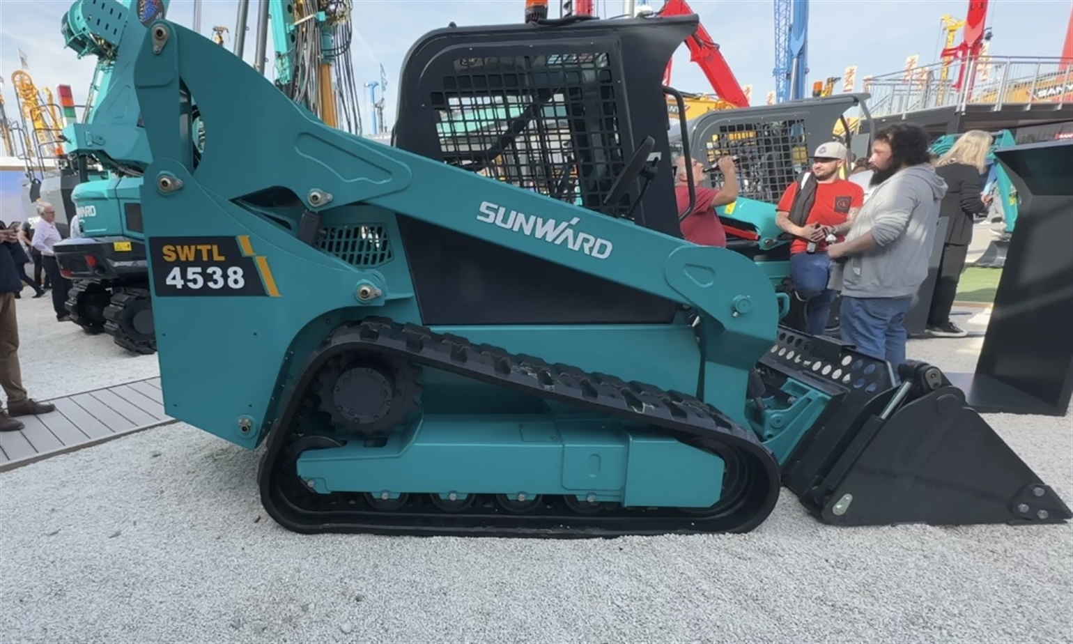 The Sun was out for Sunward at Bauma