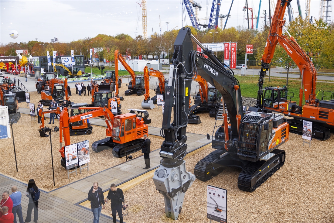 A Classic Amongst the Hitachi Technology at Bauma