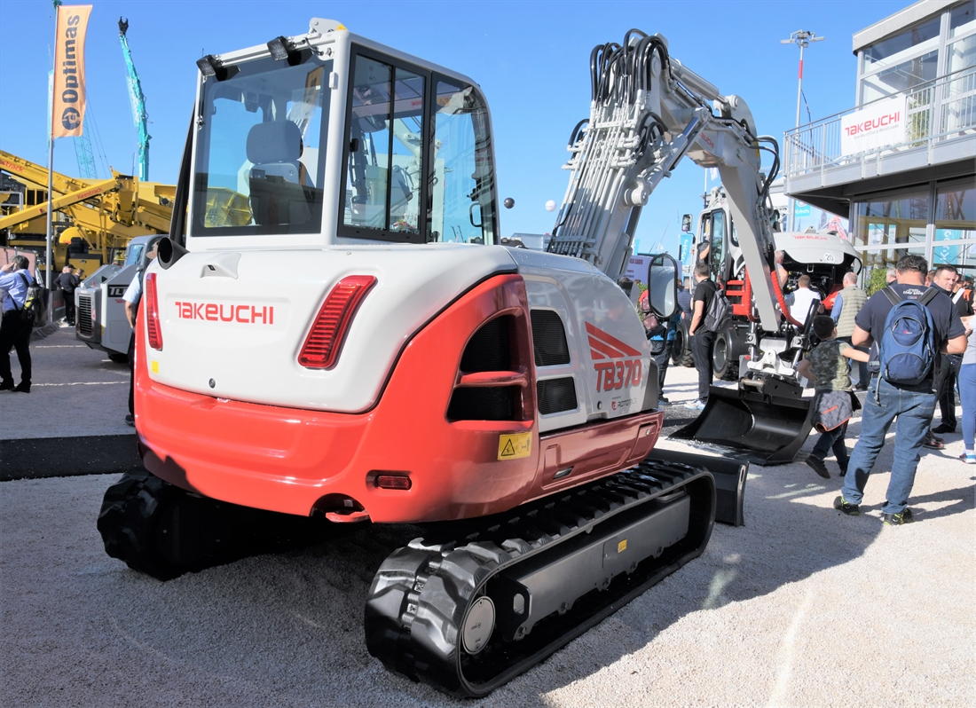 Takeuchi Turn on the Style in Bauma