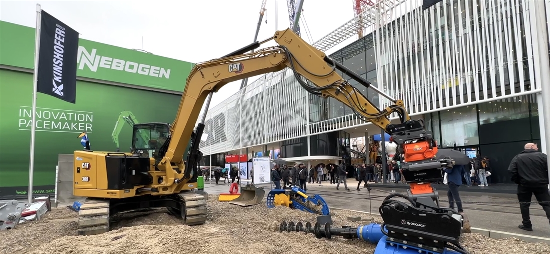 Dynamic Duo Fly the flag for Kinshofer at Bauma