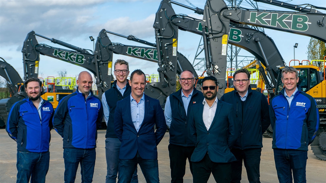 KKB Group inaugurates Volvo hybrid excavator fleet