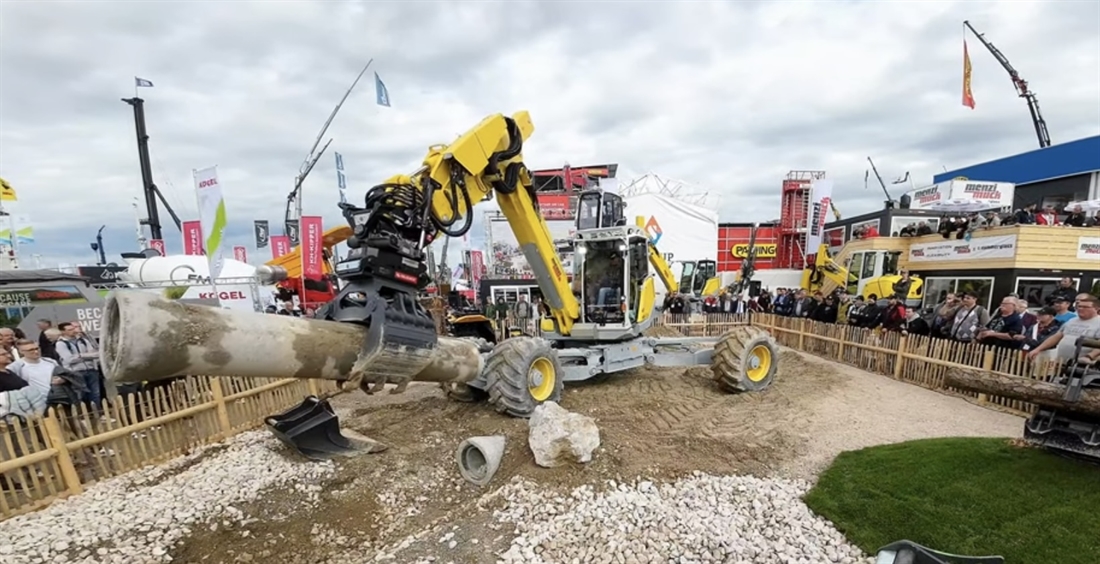 Menzi Muck Flexes its Muscles at Bauma