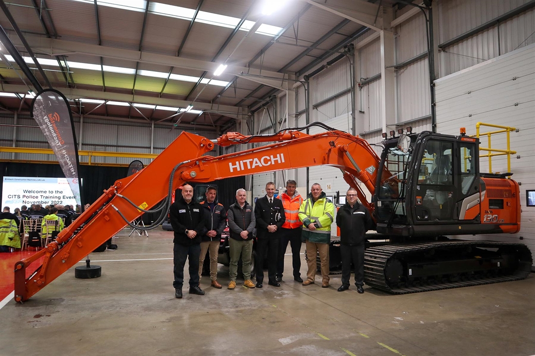 Hitachi works with police to tackle crime