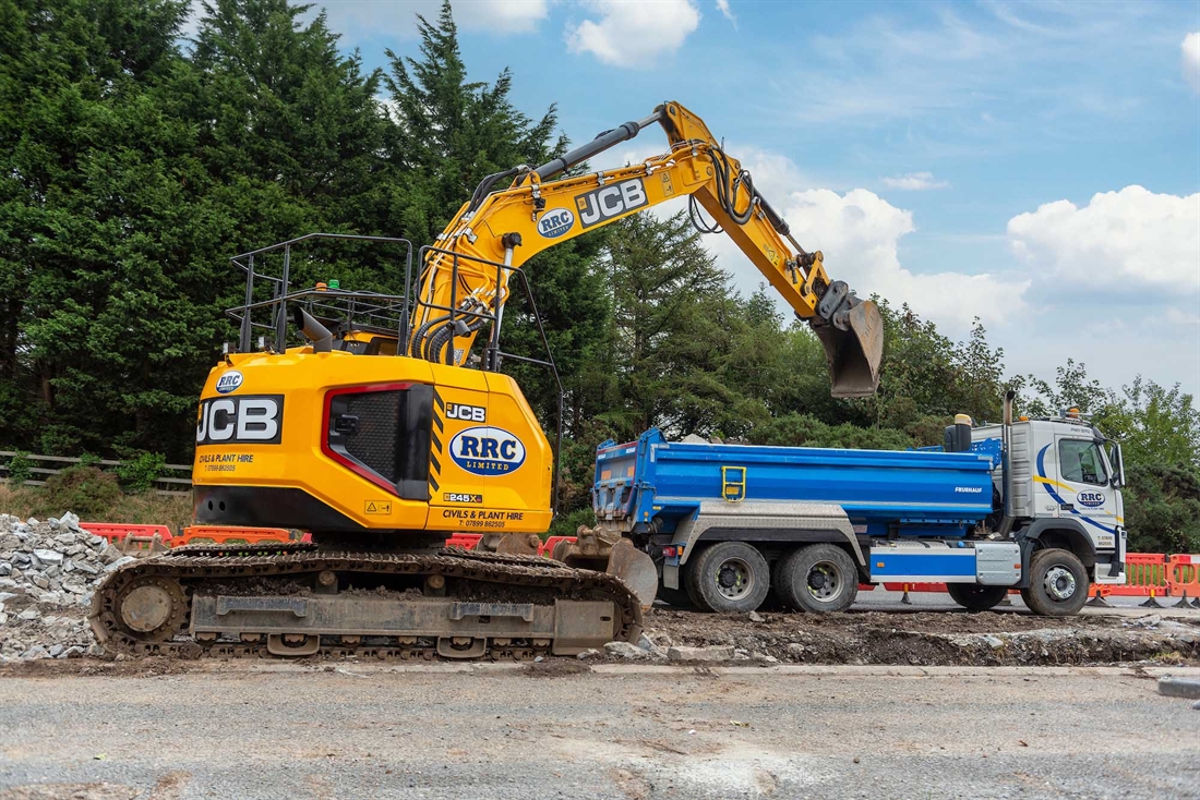 First JCB 245XR in Northern Ireland