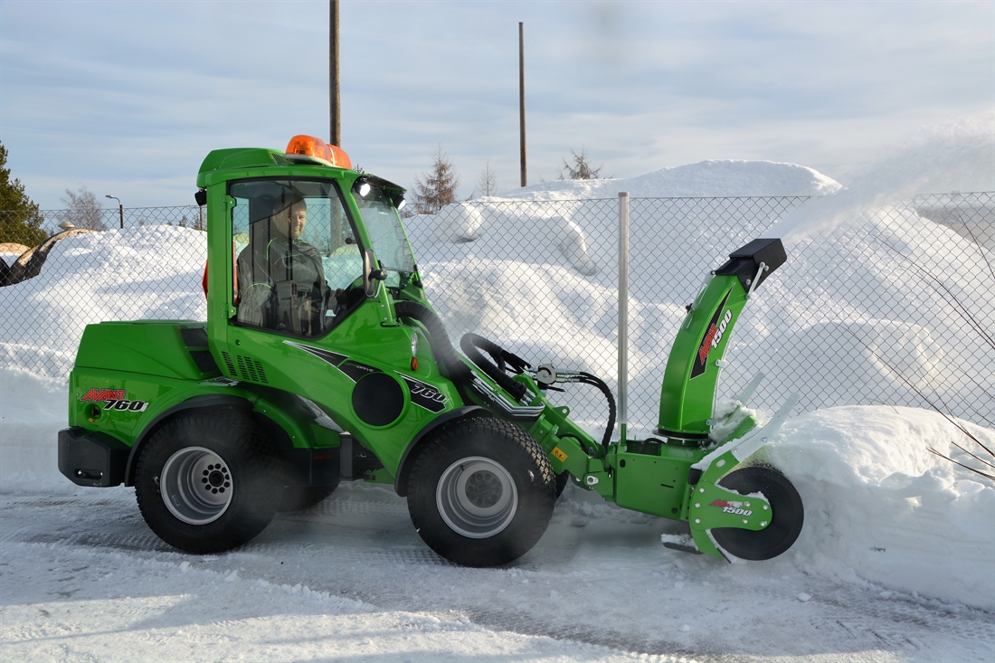 Just Another Day in the Finnish Snow Clearing Office!