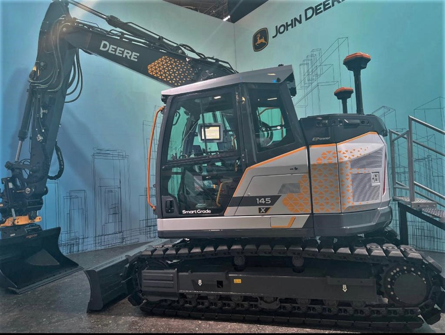 Deere Looking Fully Charged for Conexpo