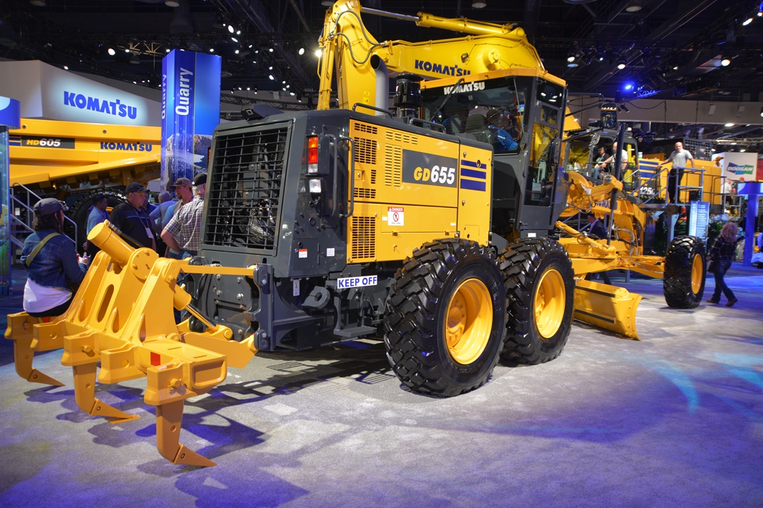 Komatsu Gear Up for ConExpo-Con/Agg