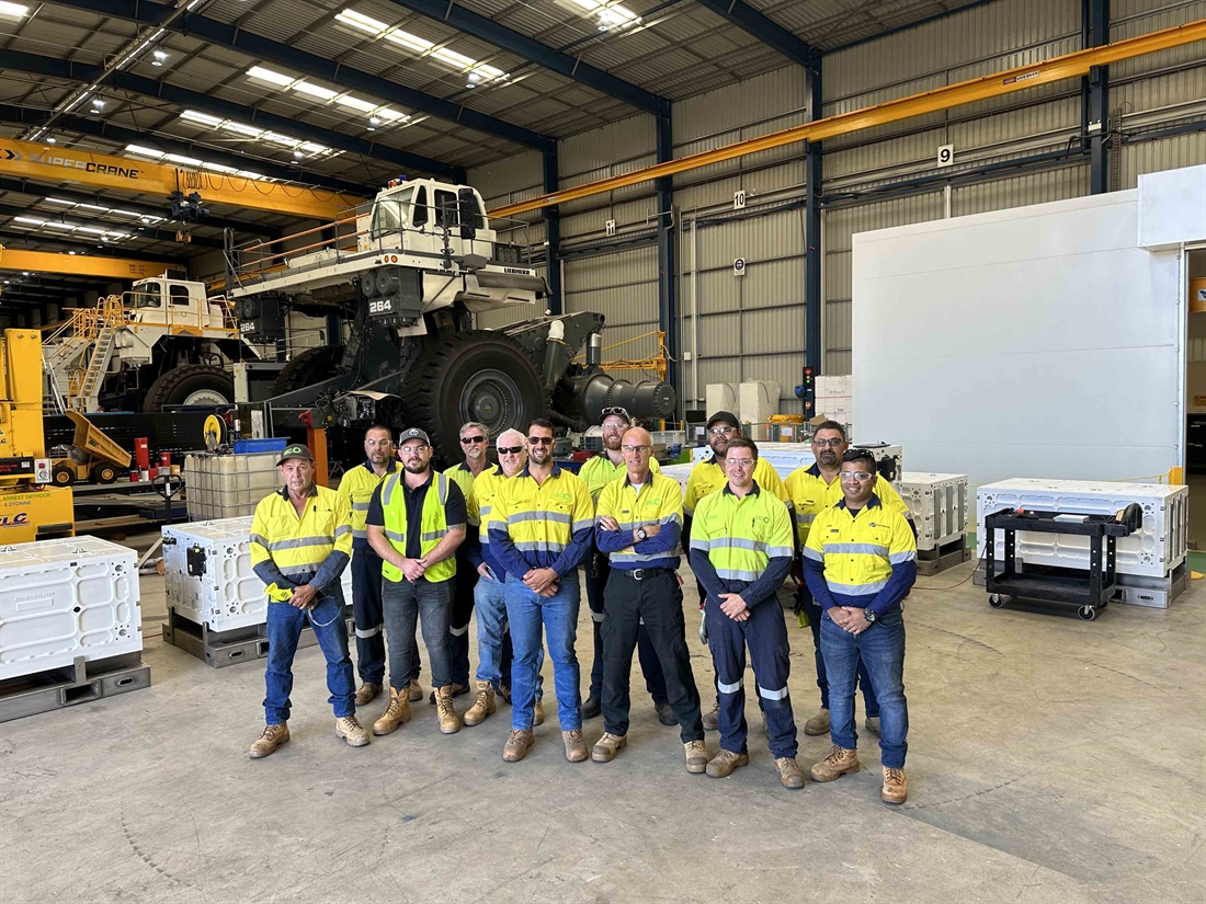 Australias first prototype battery system
