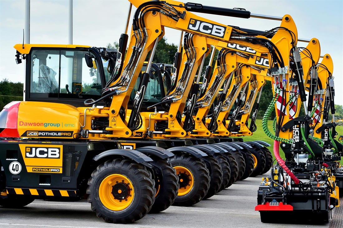 Five more JCB pothole fixers for Dawsongroup