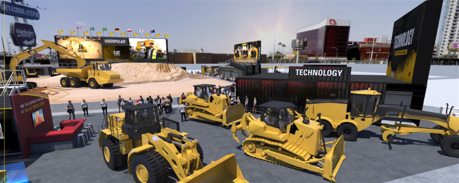 Caterpillar Set the Stage for CONEXPO-CON/AGG Supershow