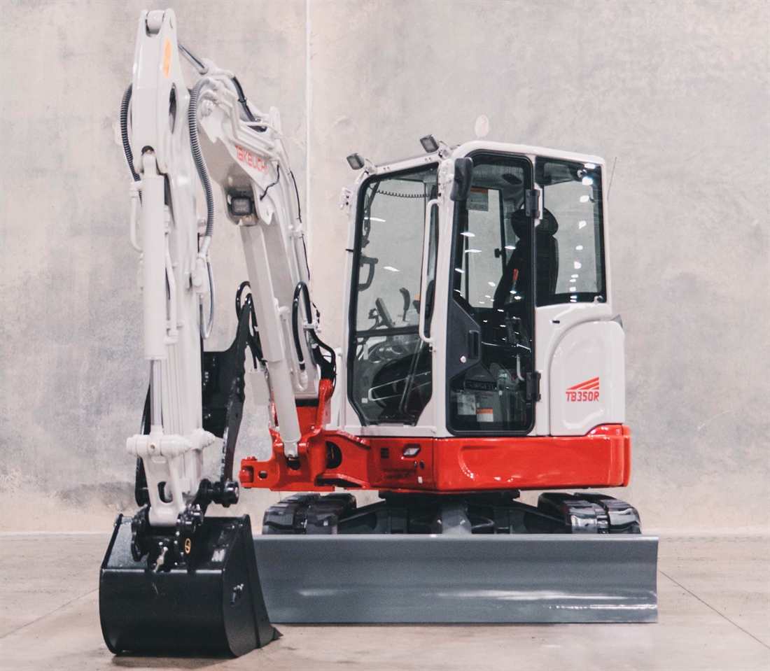 New Takeuchi TB350R