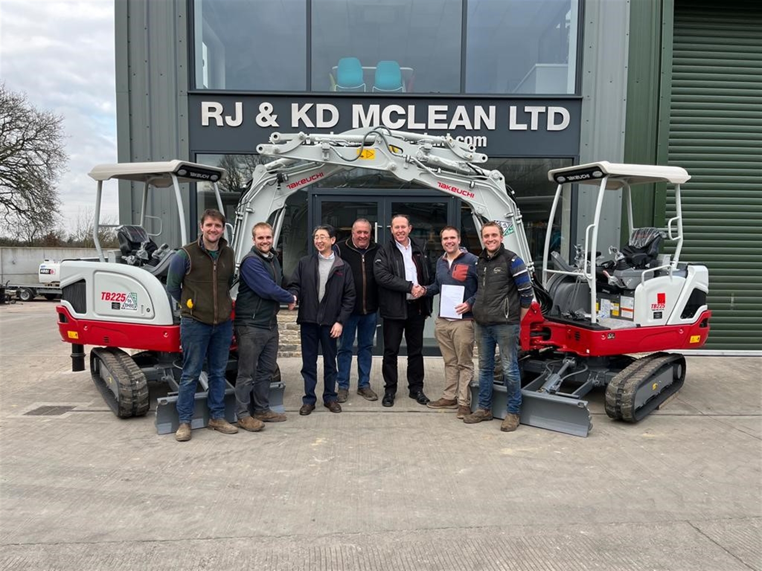 New Takeuchi dealers