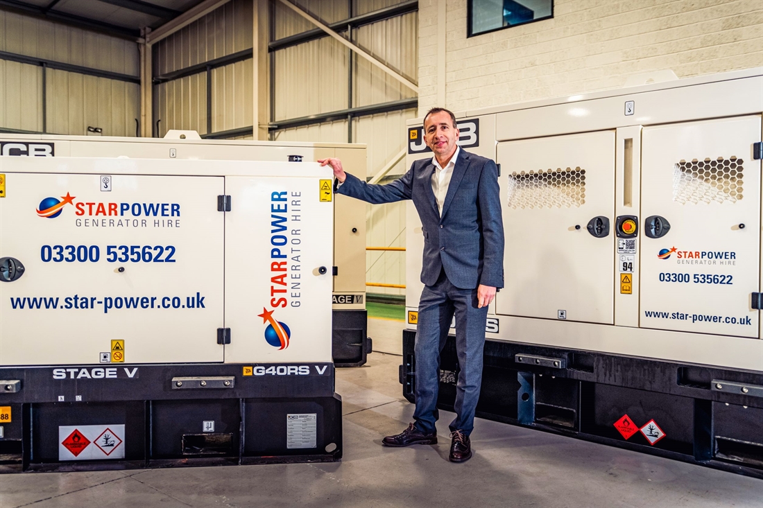 Star Power places 3 million JCB generator order