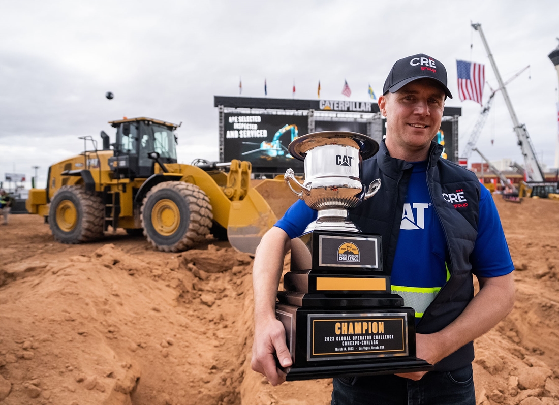 Caterpillar crowns winner of 2022/2023 Global Operator Challenge