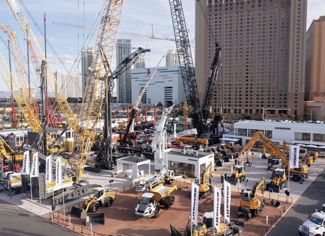 Liebherr at Conexpo-Con/Agg 2023