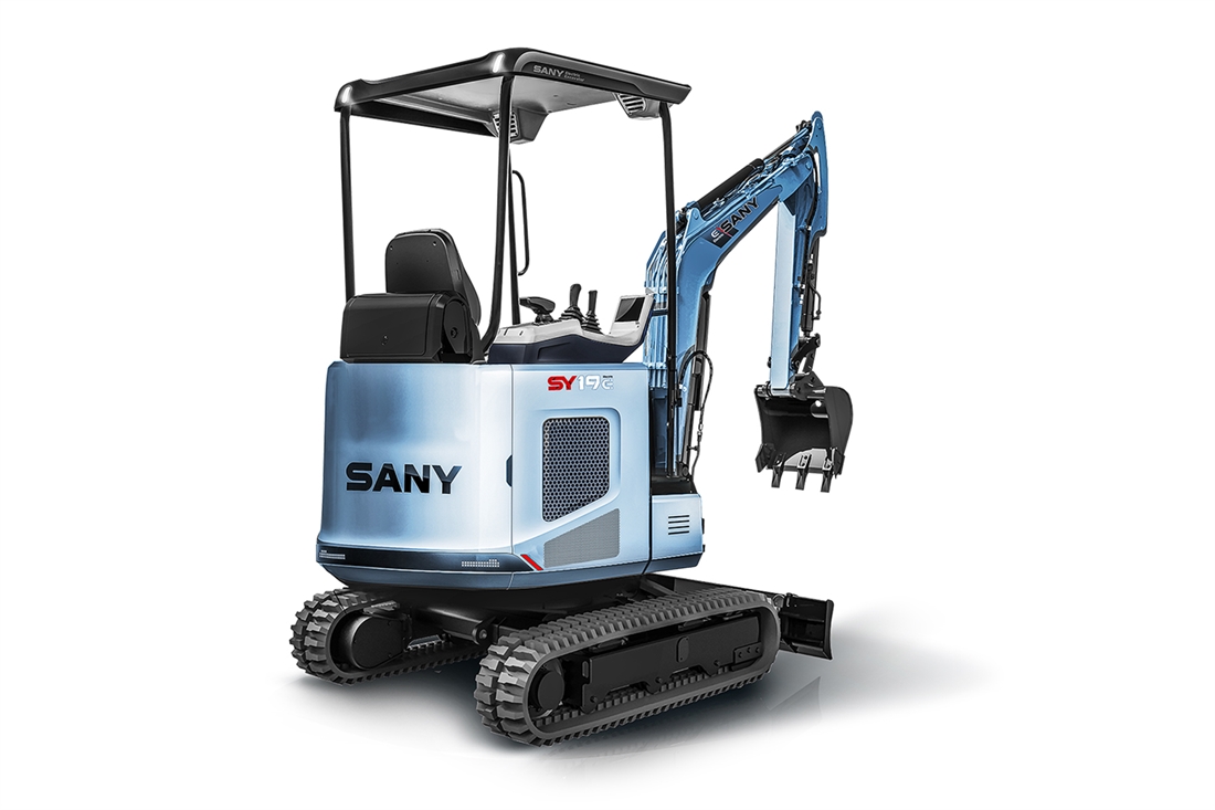 New Sany SY19E electric mini-excavator