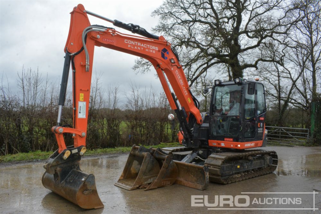 Euro Auctions to sell Contractors Plant Hire machines
