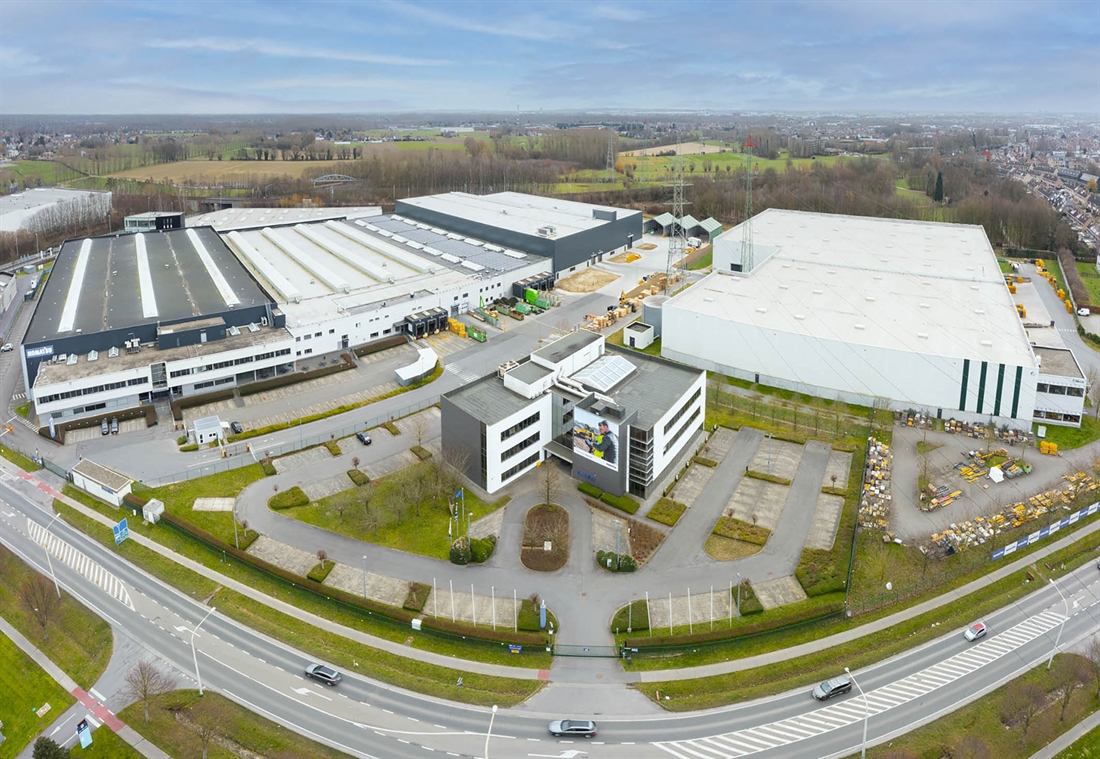 Komatsu expands European Parts Organization facilities