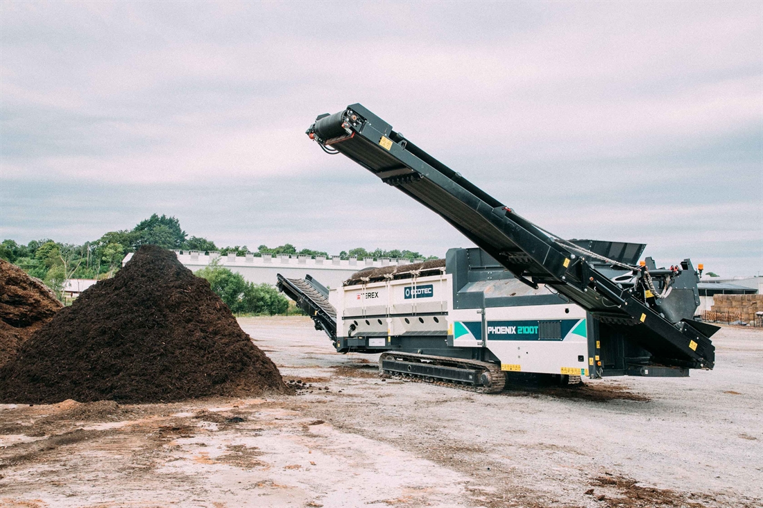 Terex Ecotecs new Phoenix 2100T trommel