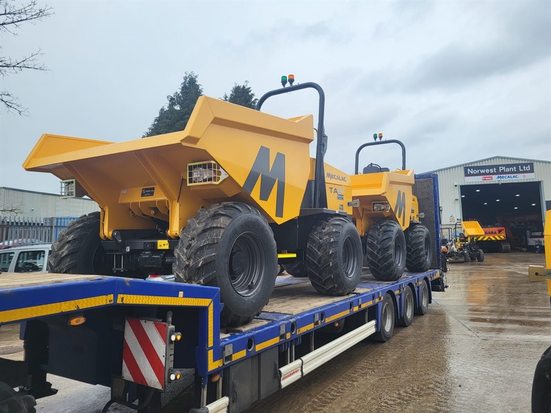 SOS Plant Hire adds Mecalac dumpers to fleet