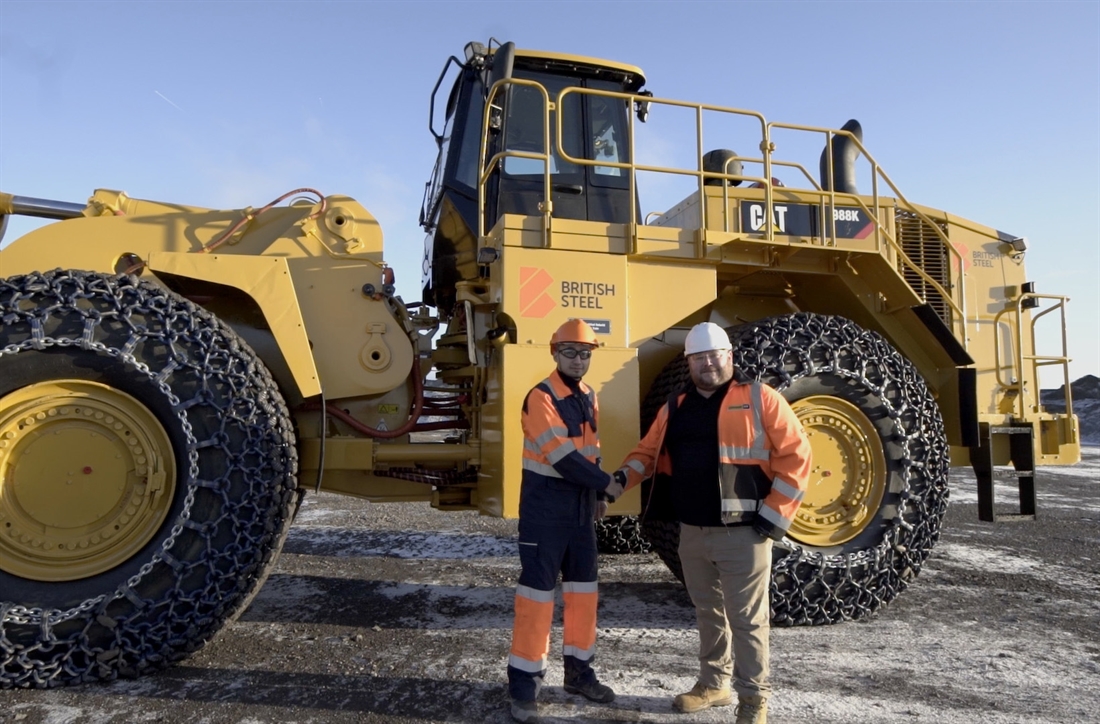Finning seals partnership with British Steel