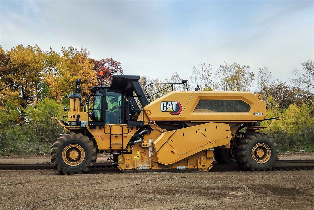 New Cat RM600 and RM800 reclaimer/stabilisers
