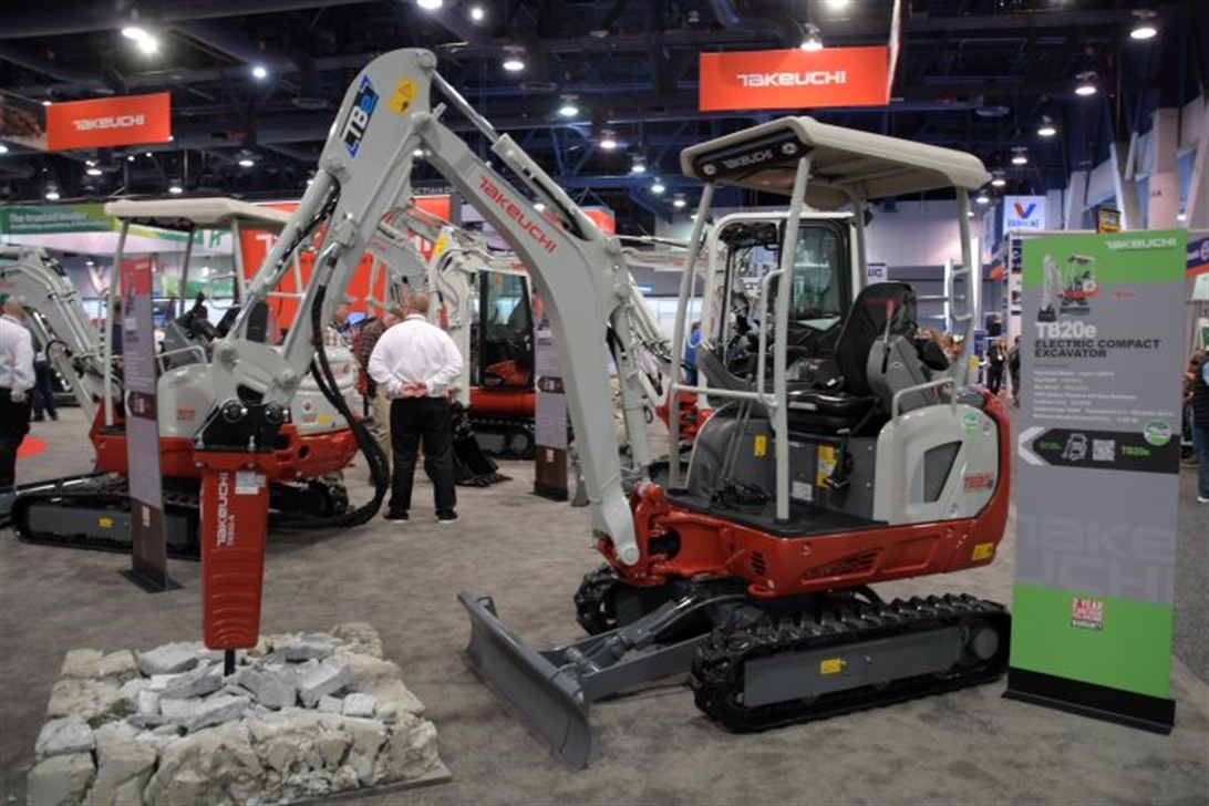 A Tour Around the Takeuchi Booth with Elite Earthworks