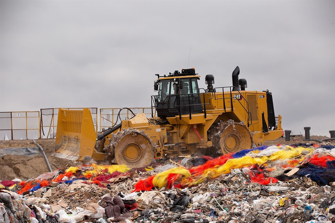 New Cat 836 Landfill Compactor