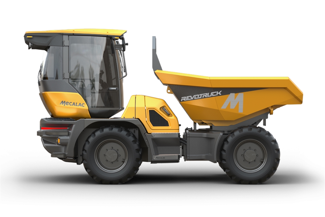 Mecalac RevoTruck heading to Plantworx 2023