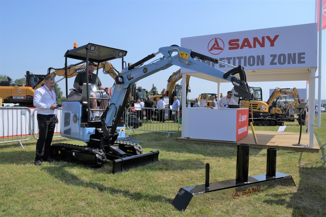 Electric Dreams with SANY at Plantworx