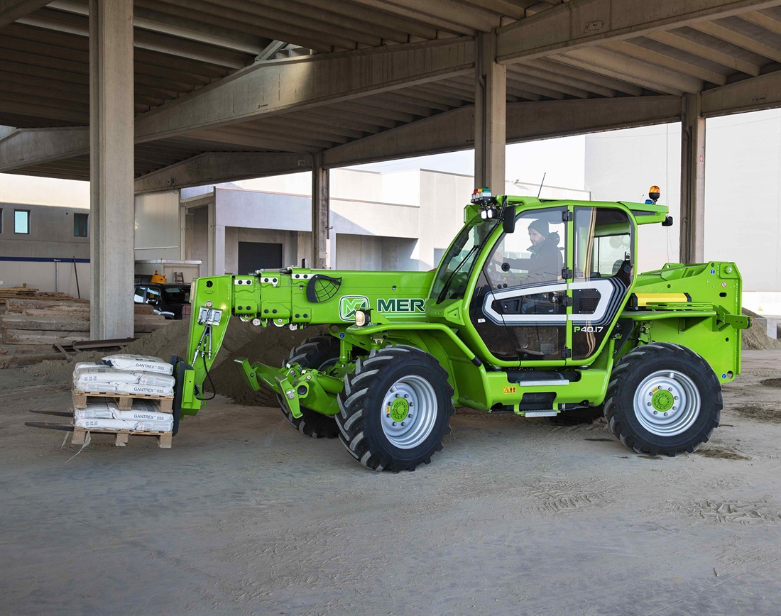 Upwards reach in telehandler sales