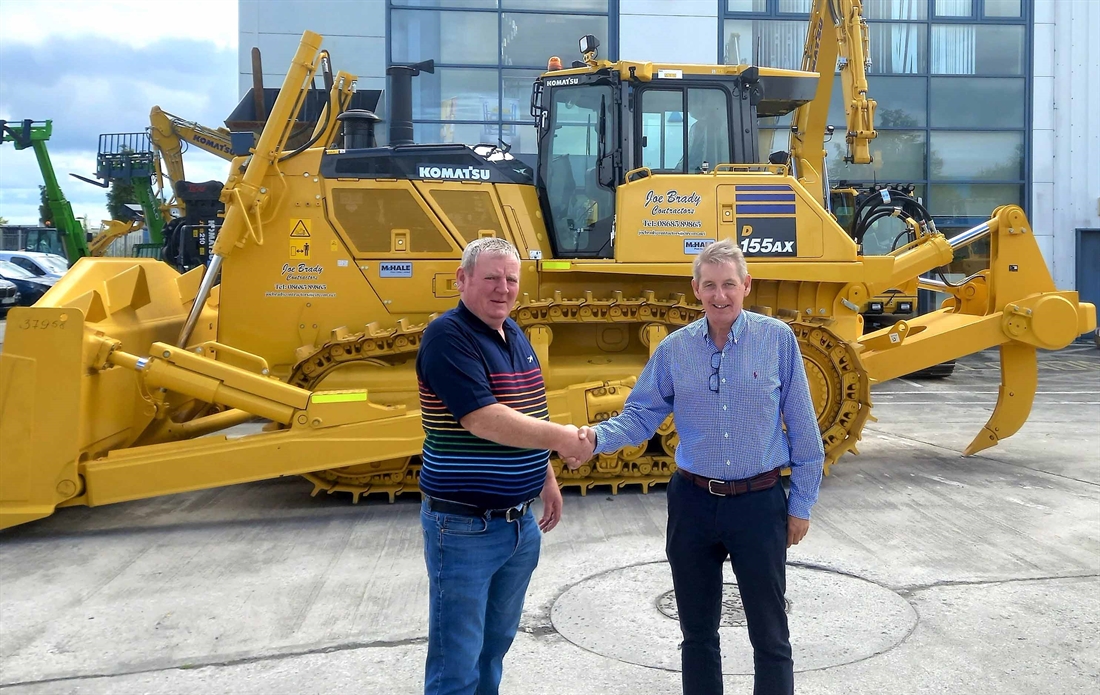 Dozer deliveries push Irish plant sales